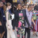 Tamron Hall – Spotted at Good Morning America in a floral attire in New York - 454 x 678