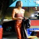 Kendall Jenner – Out with her friend Derek Blasberg at Delilah in West Hollywood