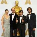 Daisy Ridley and Dev Patel with The Winners - The 88th Annual Academy Awards - Press Room (2016) - 445 x 612