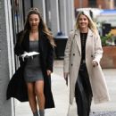 Kaya Hall – With Helen McConnell Arrives at Julie Perry 60th Birthday Party in Manchester