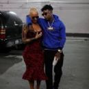 Amber Rose and 21 Savage at His Album Release Party in Playa Vista, California - July 7, 2017