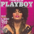 Vanity, Playboy Magazine June 1985 Cover Photo - Italy.
