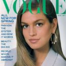 Cindy Crawford - Vogue Magazine Cover [Australia] (September 1987)