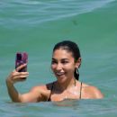 Chantel Jeffries – Goes for a dip in the ocean in Miami