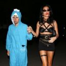 Hailey Bieber – Arriving at Halloween party in West Hollywood
