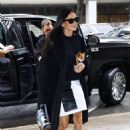 Demi Moore – Seen carrying her small puppy in New York