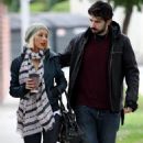 Christina Aguilera And Her Husband Jordan Bratman Acted Like A Pair Of Newlyweds As They Stopped By A Potential School For Their Son Max In Los Angeles, CA On December 21, 2009 - 454 x 714