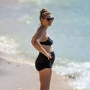 Zoe Salmon – With her husband William Corrie on their family holiday in Barbados - 454 x 471