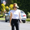 Jennifer Garner – Seen out for a walk in her Santa Monica neighborhood