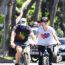 Katherine Schwarzenegger Pratt and Chris Pratt – Bike ride in Santa Monica