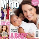 Kristin Davis - Who Magazine Cover [Australia] (31 October 2011)