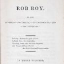Rob Roy (novel)