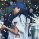 Nia Long – Shopping candids for Christmas ornaments in Los Angeles
