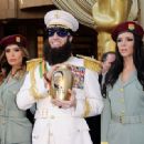 Sacha Baron Cohen Ashes Ryan Seacrest 'Dictator' Style