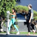 Teala Dunn – Holds hands with a mystery man while out in Los Angeles - 454 x 303