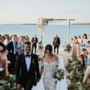 Shanina Shaik and DJ Ruckus' private wedding album! Intimate photos show the couple's first kiss as newlyweds, cutting of the bourbon-flavoured cake and their very stylish reception - 454 x 680
