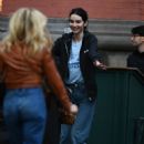 Meadow Walker – Seen with friends at Lure Fishbar in New York - 454 x 681