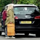 Tamzin Outhwaite – Spotted getting into an Addison Lee cab in London - 454 x 312