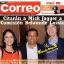 Nadine Heredia, Ollanta Humala & Mick Jagger