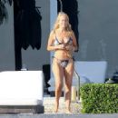 Cecilia Bolocco – In a bikini during a vacation in Miami - 454 x 324