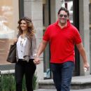 Eduardo Santamarina and Mayrin Villanueva: romantic walk