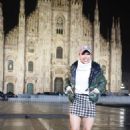 Liza Koshy – Moncler Fashion Show during the Milan Fashion Week - 454 x 681