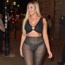 Chloe Ferry – Pictured at House of Smith Nightclub in Newcastle - 454 x 768
