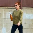 Kate Mara – Rocks a casual attire in leggings while leaving her Pilates class in Los Feliz