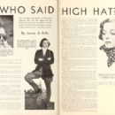 Margaret Sullavan - Picture Play Magazine Pictorial [United States] (November 1935) - 454 x 316