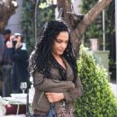 Freema Agyeman – On set of ‘New Amsterdam’ in Soho – New York - 454 x 681