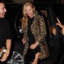 Kate Moss – Versace after the show during the Milan Fashion Week Womenswear SS 2023