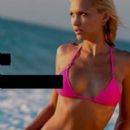 Eva Clément wears a pink bikini on a beach for Kevin Spyke Photography - 2015 - 401 x 512