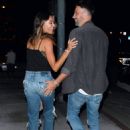 Jana Kramer – With her new boyfriend Graham Bunn at Catch LA in Los Angeles - 454 x 608