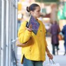Bella Hadid – Dons baggy jeans while out in New York