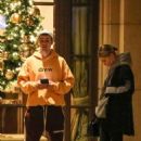 Hailey Baldwin and Justin Bieber – Outside the Montage Hotel in Beverly Hills