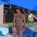 Patricia Zavala in Bikini on vacation in Tulum - 454 x 554