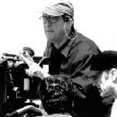 Director Mike Newell on the set of Pushing Tin
