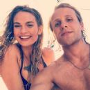 Lily James and Josh Dylan