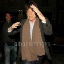 Mick Jagger returns to Claridges early this morning, after dinner at Nobu in London - 6 February 2008