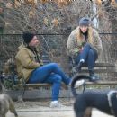 Taylor Neisen – Spotted at a dog park in New York - 454 x 371