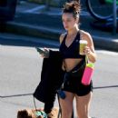 Abbie Chatfield – Going on a walk with her dog at Bondi Beach - 454 x 681