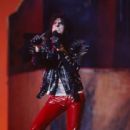 Alice Cooper performs at the 17th annual American Music Awards on January 22, 1990 - 416 x 612