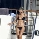 Natasha Poly – In a bikini on a yacht in Sardinia - 454 x 681