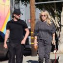 Malin Akerman – Seen with her husband Jack Donnelly near their home in Los Angeles - 454 x 636