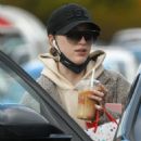 Phoebe Dynevor – Shopping candids at local supermarket in Manchester