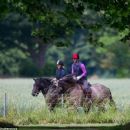 Prince Edward, 54, celebrated Father's Day by heading out for a horse ride with his daughter Lady Louise, 14. Windsor - 454 x 377