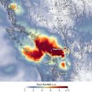Floods in North America by decade