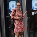 Myleene Klass – In a short floral dress and boots at Smooth radio in London - 454 x 665