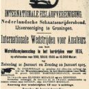 1900s in Dutch sport