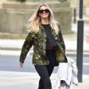Christine McGuinness – Dons a camo jacket while out in Liverpool - 454 x 653